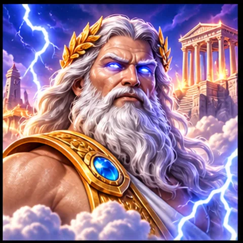 Zeus vor dem Olymp